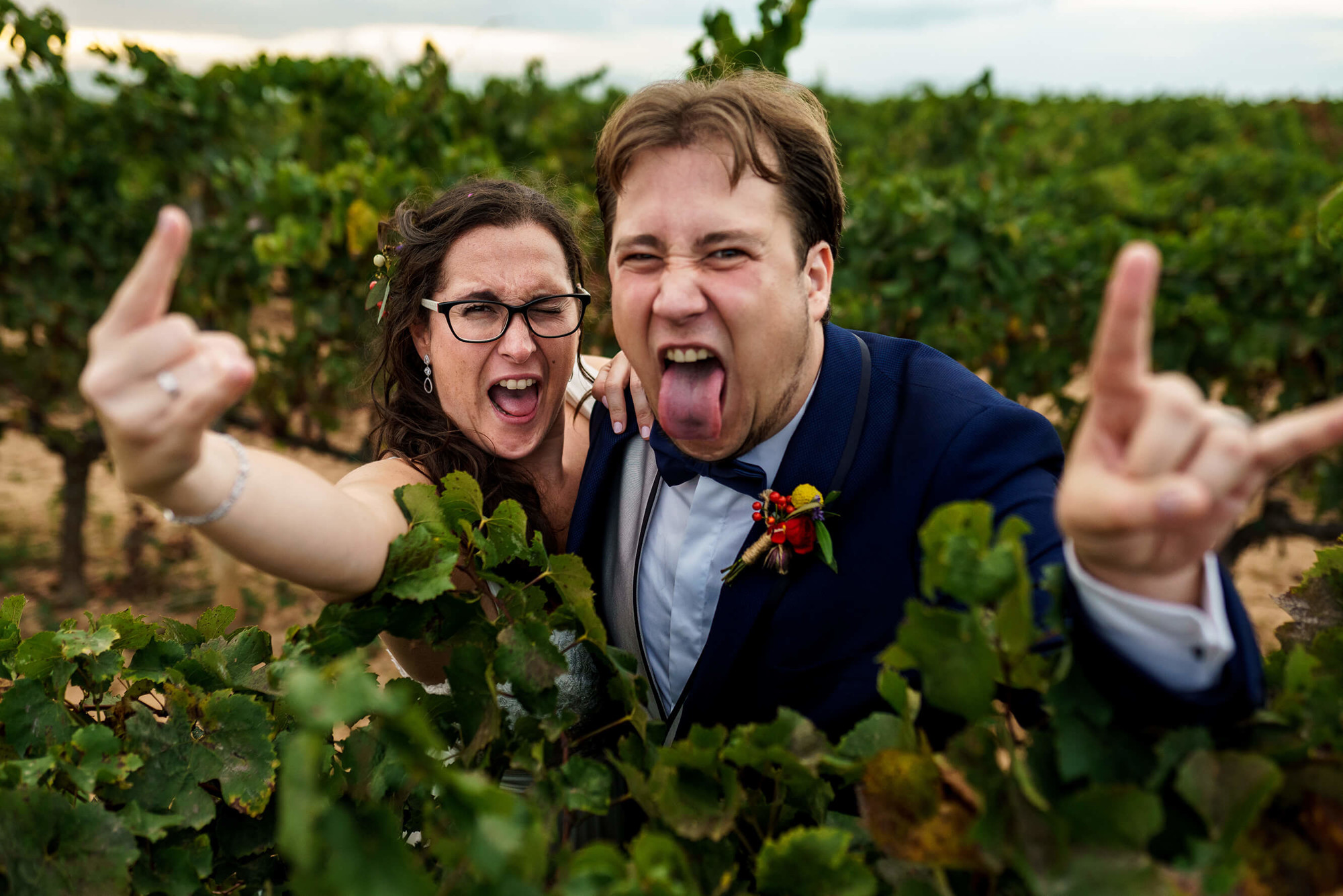 Una boda diferent entre vinyes a la Masia la Torre del Gall.