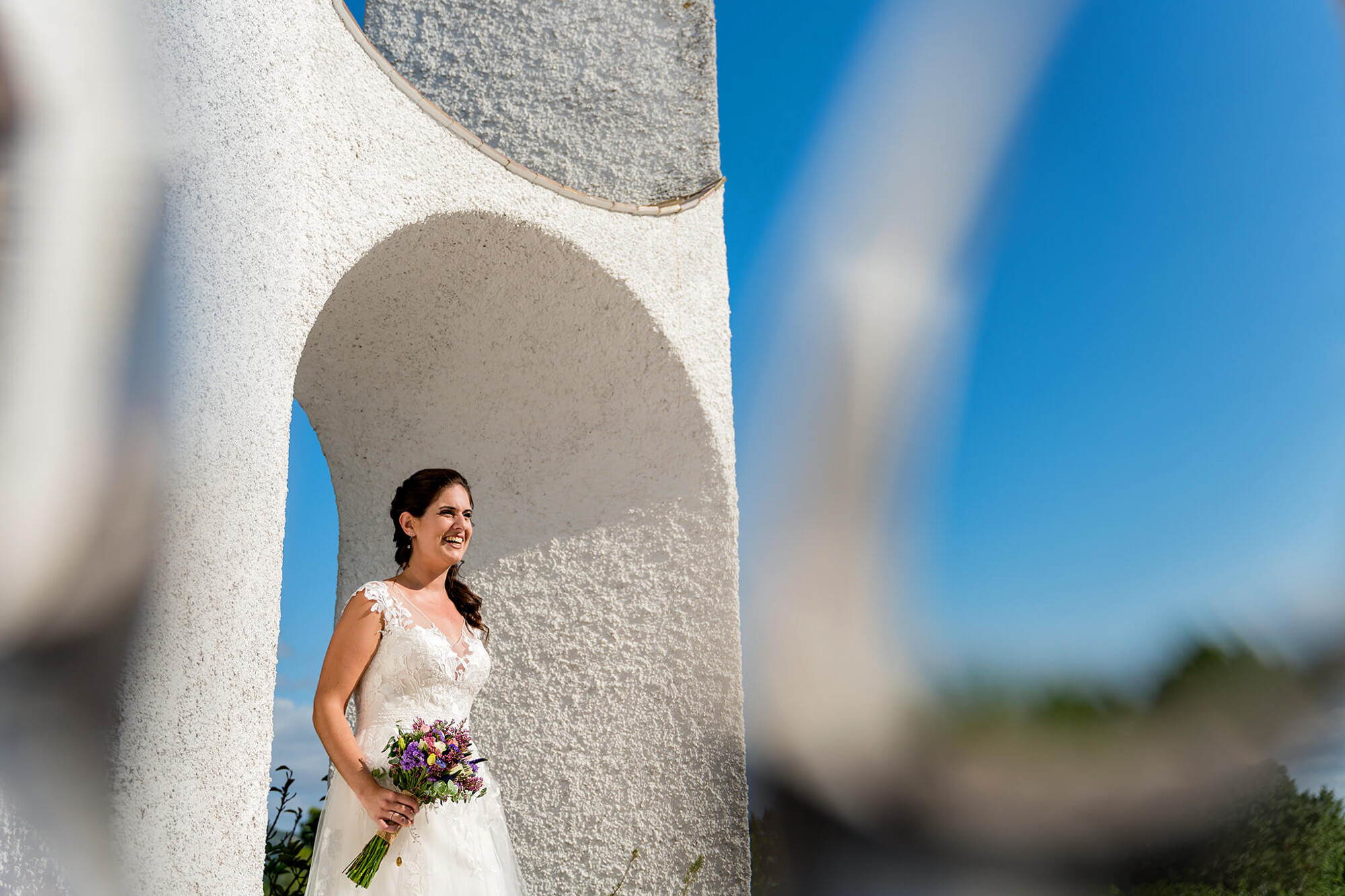 La novia en Can Macià.